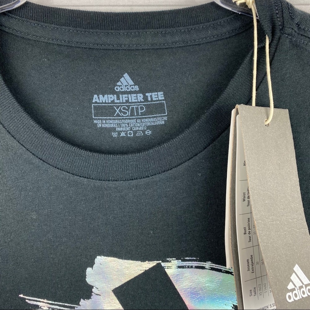 Women’s Adidas Black Tee - Picture 4 of 4